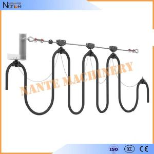 Buy cheap Wire Rope C Track Festoon System , Round Cable Roller / Trolley Festoon Cable Trolley System from wholesalers