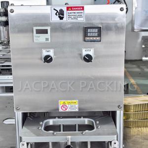 Automatic Sealer Food Aluminum Foil Tray Sealing Machine PLC