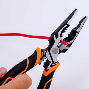 Buy cheap Heavy Duty Gripping Industrial Circlip Pliers 200mm Insulated Combination Plier from wholesalers