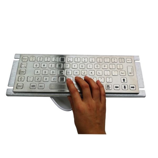 Buy cheap China embedded industrial pc keyboard with 88 flat metal keys and ps2 cable from wholesalers