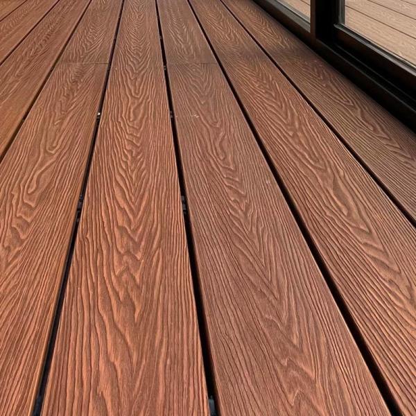 China Safety 3D Composite Decking Fire Resistant Composite Backyard Deck Board on sale China Safety 3D Composite Decking Fire Resistant Composite Backyard Deck Board on sale