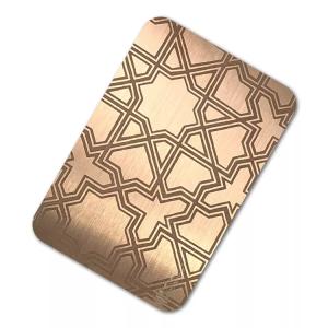 rustproof SS 304 Sheet Mirror Finish , etching polished stainless steel sheet