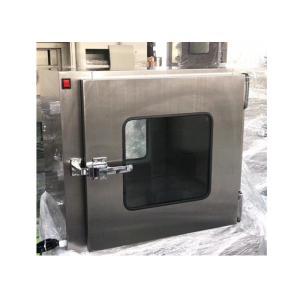 Buy cheap SUS 304 Electrical Interlock Cleanroom Pass Box Transfer Window from wholesalers