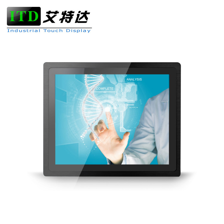 Rugged Sunlight Readable LCD Monitor Multi Touch Display Panel Mounted High