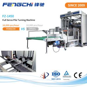 Buy cheap Intelligent FZ-1450 Cardboard Aligning Litho Stacking Machine With Auto Pallet Feeding from wholesalers