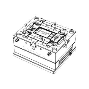 OEM / ODM ： Hot Runner Injection Molding & Transparent Flat Front Shell (1*1) No