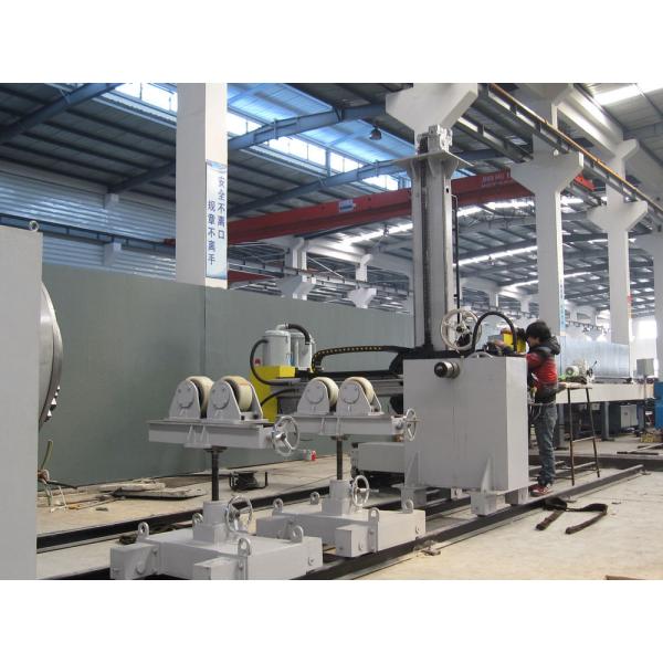 Automated Welding Center Column and Boom Manipulators and Welding Positioner