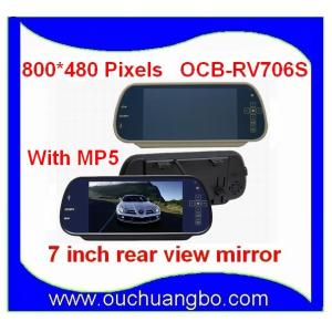 Buy cheap Ouchuangbo car camera Rearview Mirror waterproof Parking Back Up with LCD screen MP5 two-w product