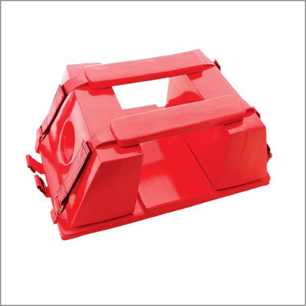 Quality Plastic Coating Spine Board Head Immobilizer Easy Clean NBR Material for sale