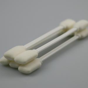 Buy cheap Double Rectangular Flat Sponge Head Disposable Cleanroom Foam Tip Swab from wholesalers