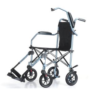 Buy cheap Elderly / Disabled Lightweight Folding Wheelchair 8.8kg With Breathable Cushion from wholesalers