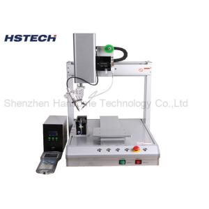 Buy cheap Stepper Motor 4 Axis Single Desktop Soldering Machine with  LCD Teaching Pendant from wholesalers