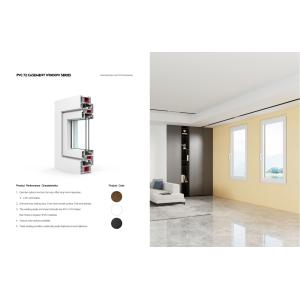 Buy cheap Front PVC Plastic Aluminium Doors And Windows Windproof Customized from wholesalers