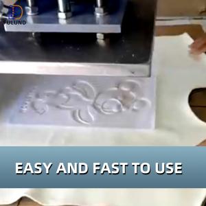 Buy cheap Printed t shirt silicone 3d printing leather belt embossing machine from wholesalers