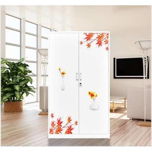 Buy cheap Home Furniture Customized Metal Wardrobe With Flower Printing from wholesalers