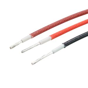 Buy cheap AWG3122 Fiberglass Copper Wires Internal Use Electric Wires High Temp from wholesalers