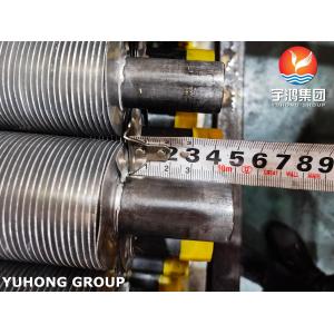 Buy cheap ASTM A179 Extruded Fin Tubes 25.4mm with AL1060 Fins for Heat Exchangers from wholesalers