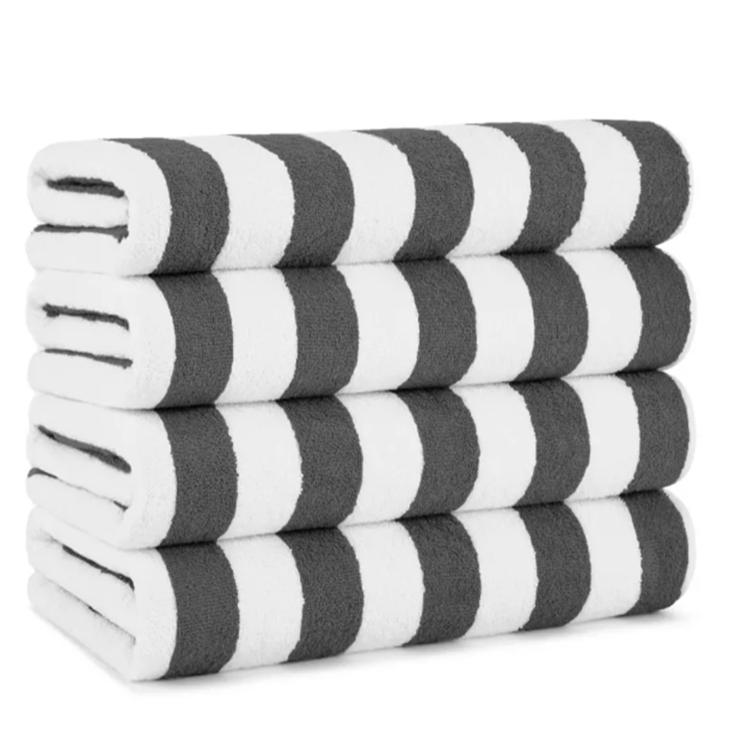 Buy cheap Quick-Dry Beach Towel with High-Visibility Yarn-Dyed Stripes and Chlorine-Resistant Yarn-Dyed Technic product