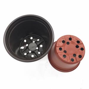 Buy cheap Tobacco Ecofriendly 90mm Dia Seedling Plastic Flower Pots 66mm High from wholesalers