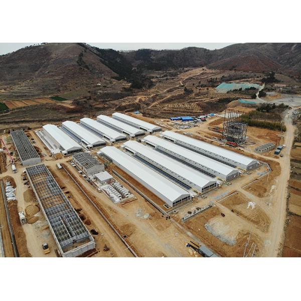 Galvanized C Z Steel Poultry Farming Structures