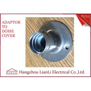 Buy cheap Zinc Electro Galvanized Flexible Conduit Adaptor for GI Conduit Pipe , Male Thread from wholesalers
