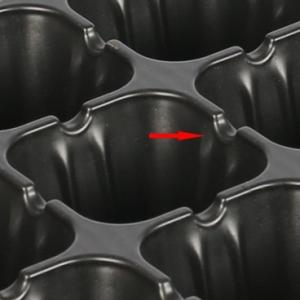 Buy cheap Customized 15 Cell Plant Black PS Plastic Flower Tomato Vegetable Seed Tray from wholesalers