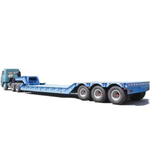 Buy cheap Customization Steel Heavy Duty Low Bed Trailers Easy Transportation from wholesalers