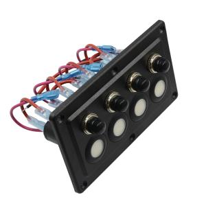 Buy cheap 24v Refit Control IP67 Universal Toggle Switch Panel Boat Rocker product