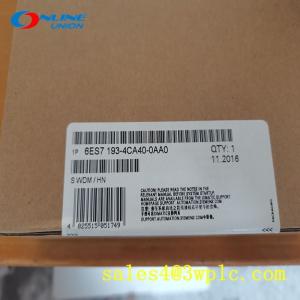 China 6ES7193-4CA40-0AA0 SIEMENS 5 Universal Terminal Modules on sale