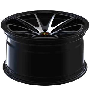 Matte Black Monoblock Custom Forged Wheels PCD 5-130 18 Inch Porsche Rims