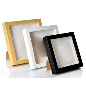 Personalized Mdf Wooden Small Picture Frames Tabletop Home Decor Customized Size