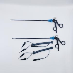 Laparoscopic Endoscopic Straight Bipolar Forceps with 330mm Length Manual Power