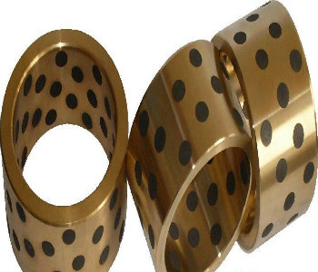 Buy cheap Sliding Brass Graphite Bronze Bushing , Customized Self Lubricating Bearing from wholesalers