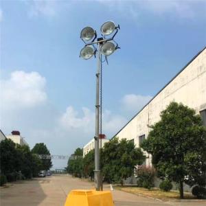 Buy cheap 12M 400W Winch Up Aluminum Portable LED Light Towers from wholesalers