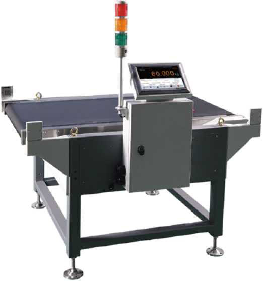 Auto Check Weigher C1200-60KG ± 2G Online Weighing Machine 60pieces/Min with