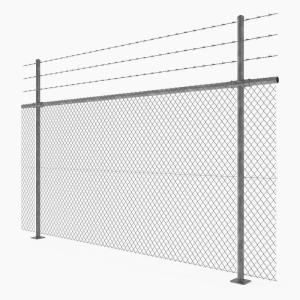 Buy cheap Complete Galvanized Chain Link Fence Kit Includes Mesh Panels & Hardware for Ranch Temporary or Permanent Installation from wholesalers