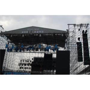 Buy cheap Black Indoor Layer Speaker Truss Aluminum Loading LED System 300x300 mm from wholesalers