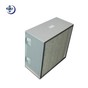 Buy cheap Class H14 Two Handles Box Type Hepa Air Filter With Alminum Foil from wholesalers