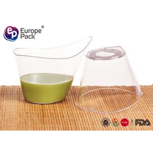 Buy cheap Customized Disposable Plastic Dessert Cup 200ml PS Material Height 9cm from wholesalers