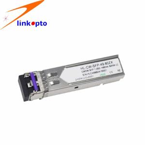 1.25G CWDM 1270 - 1610nm Ethernet SFP Module SFP Optical Transceiver 80km Duplex