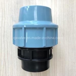 Buy cheap Round Head Code Plastic Coupling 3 Way Tee PP Compression Fitting for Irrigation Equal from wholesalers