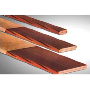 Buy cheap 1.6mm Rectangular Enamelled Copper Wire Class 155 - 200 Red / Blue For Solenoids from wholesalers