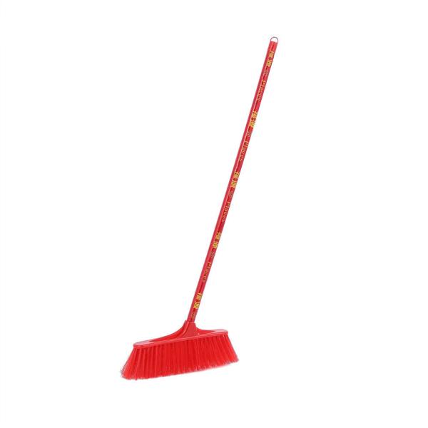 Quality 45cm Cleaning Tools Plastic Soft Broom With Wooden Handle for sale