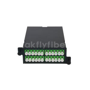 96 Fibers MPO 1U Patch Panel Slide Out FDU 19 Inch Frame Rack With Splice Trays