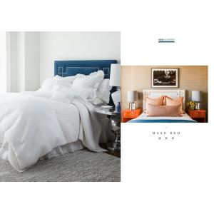 Buy cheap modern America style fabric maze bed furniture from wholesalers