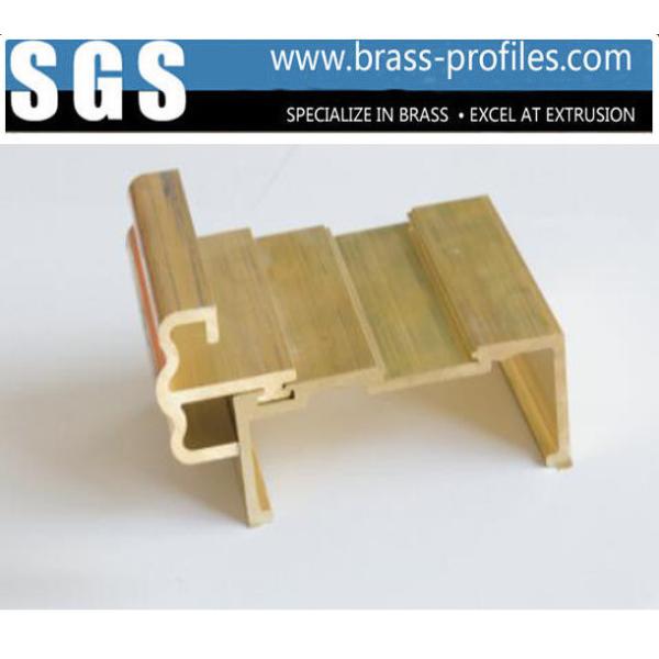 Quality Brass Extrusion Window Accessories Copper Window Frame Extruding for sale