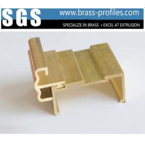 Buy cheap Brass Extrusion Window Accessories Copper Window Frame Extruding from wholesalers