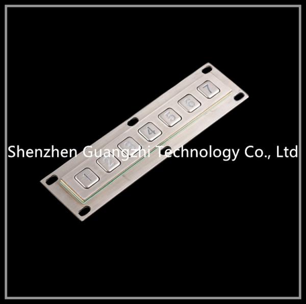 Buy cheap Programmable Keypad Function Keys , Usb Ps2 Connection Metal Numeric Keypad from wholesalers