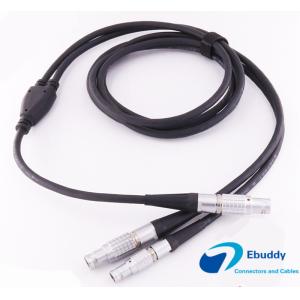 Buy cheap Custom Power Cable Lemo 0B 1B 2B FGG To Lemo FGG Style 1 To 2 Cables from wholesalers