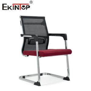 China Ergonomic Office Chair With Mesh Material Metal Base Fixed armrest on sale
